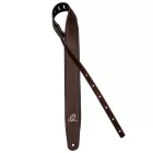 Ortega OSAR-5 Eredeti bőr gitárpánt,barna
