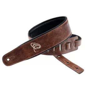 Ortega OSAR-6 Eredeti bőr gitárpánt, homok