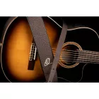 Ortega OSBY-2 Valódi bőr gitárpánt, barna