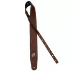 Ortega OSBY-6 Eredeti bőr gitárpánt, barna