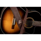 Ortega OSCL-4 Eredeti bőr gitárpánt, barna