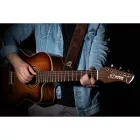 Ortega OSCL-4 Eredeti bőr gitárpánt, barna