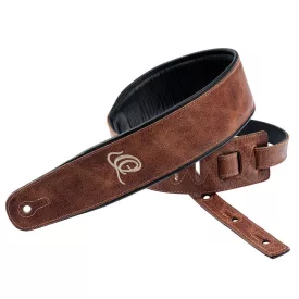 Ortega OSCL-5 Eredeti bőr gitárpánt, karamell