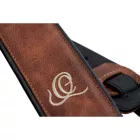 Ortega OSCL-5 Eredeti bőr gitárpánt, karamell