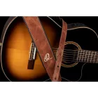 Ortega OSCL-5 Eredeti bőr gitárpánt, karamell