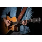 Ortega OSCL-5 Eredeti bőr gitárpánt, karamell