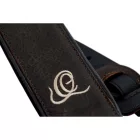 Ortega OSCL-6 Eredeti bőr gitárpánt, bronz