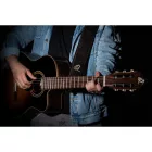 Ortega OSCL-6 Eredeti bőr gitárpánt, bronz