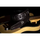 Ortega OSCU-1 Eredeti bőr gitárpánt, sötétbarna