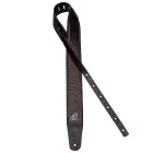 Ortega OSCU-3 Eredeti bőr gitárpánt, sötétbarna