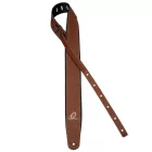Ortega OSCU-5 Eredeti bőr gitárpánt, barna fonat