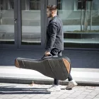 Ortega OSOCADN-CP-L Dreadnought balkezes gitár puhatok, cappuccino