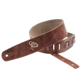 Ortega OSSU-30 Velúr bőr gitárpánt, karamell