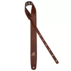 Ortega OSSU-30 Velúr bőr gitárpánt, karamell