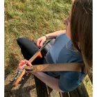 Ortega OSVU-TN Vegan series ukulele-heveder, barna, bónusz CONNECT-XX