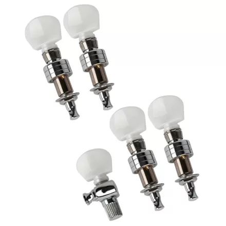 Ortega OTMBJDC-CR 4+1 banjo hangolókulcsok, króm