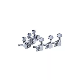   Ortega OTMLOCK33-CR 3+3 Gitár hangolókulcsok, zárható, króm