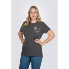 Ortega OTS1-VBK-XL Koponya mintás póló, fekete, XL