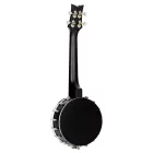 Ortega OUBJ100-SBK Koncert Banjolele, 4 húros, fekete, tokkal
