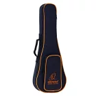 Ortega OUBSTD-PINE Ukulele puhatok, fekete/narancs