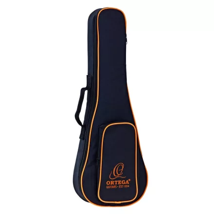 Ortega OUBSTD-PINE Ukulele puhatok, fekete/narancs