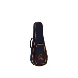 Ortega OUBSTD-SI Sopranino ukulele puhatok, fekete/narancs