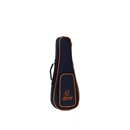 Ortega OUBSTD-SI Sopranino ukulele puhatok, fekete/narancs