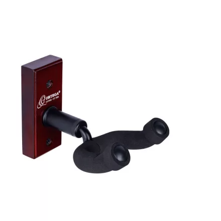 Ortega OUH-1WR Ukulele fali akasztó, borvörös