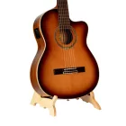 Ortega OWGS-2 Fa gitárállvány, világos natúr