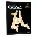 Ortega OWGS-2 Fa gitárállvány, világos natúr
