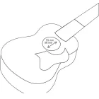 Ortega OWPSC-FMA Szoprán/koncert ukulele koptató, lángolt juhar