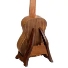 Ortega OWUS-1 Fa ukulele állvány, sötétbarna