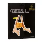 Ortega OWUS-1 Fa ukulele állvány, sötétbarna