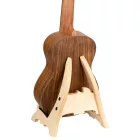 Ortega OWUS-2 Fa ukulele állvány, természetes fényes