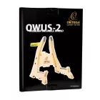 Ortega OWUS-2 Fa ukulele állvány, természetes fényes
