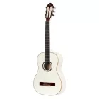 Ortega R121-1/2WH Klasszikus gitár, 1/2-es méret, fehér, tokkal