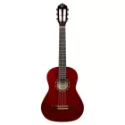 Ortega R121-1/2WR Klasszikus gitár, 1/2-es méret, vörös, tokkal