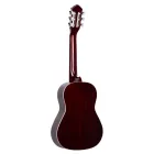 Ortega R121-1/2WR Klasszikus gitár, 1/2-es méret, vörös, tokkal
