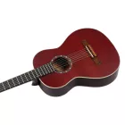 Ortega R121-1/4WR Klasszikus gitár, 1/4-es méret, vörös, tokkal