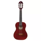 Ortega R121-1/4WR Klasszikus gitár, 1/4-es méret, vörös, tokkal
