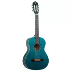 Ortega R121-3/4OC Klasszikus gitár, 3/4-es méret, kék, tokkal