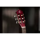 Ortega R121-3/4WR Klasszikus gitár, 3/4-es méret, vörös, tokkal