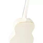 Ortega R121-7/8WH Family sorozat klasszikus gitár, 7/8-as, 6 húros, fehér, tokkal
