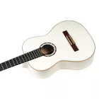 Ortega R121-7/8WH Family sorozat klasszikus gitár, 7/8-as, 6 húros, fehér, tokkal