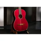 Ortega R121-7/8WR Klasszikus gitár, 7/8-as méret, vörös, tokkal