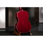 Ortega R121-7/8WR Klasszikus gitár, 7/8-as méret, vörös, tokkal