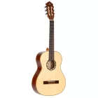 Ortega R121G-3/4 Klasszikus gitár, 3/4-es méret, natúr, tokkal