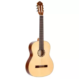   Ortega R121G Klasszikus gitár, 4/4-es méret, natúr, tokkal