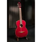 Ortega R121WR Klasszikus gitár, 4/4-es méret, vörös, tokkal