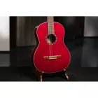 Ortega R121WR Klasszikus gitár, 4/4-es méret, vörös, tokkal